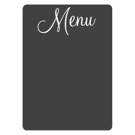 Download Chalkboard Menu Vintage Wall Art Decal | WallQuotes.com