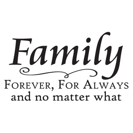 Forever For Always Cataneo Wall Quotes™ Decal | WallQuotes.com
