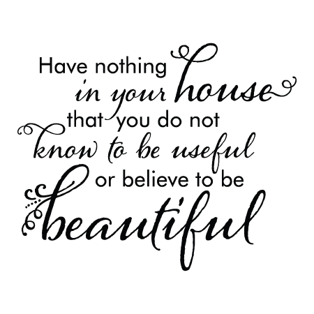 House Beautiful Wall Quotes™ Decal | WallQuotes.com