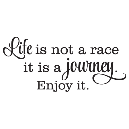 Life is a Journey Wall Quotes™ Decal  WallQuotes.com