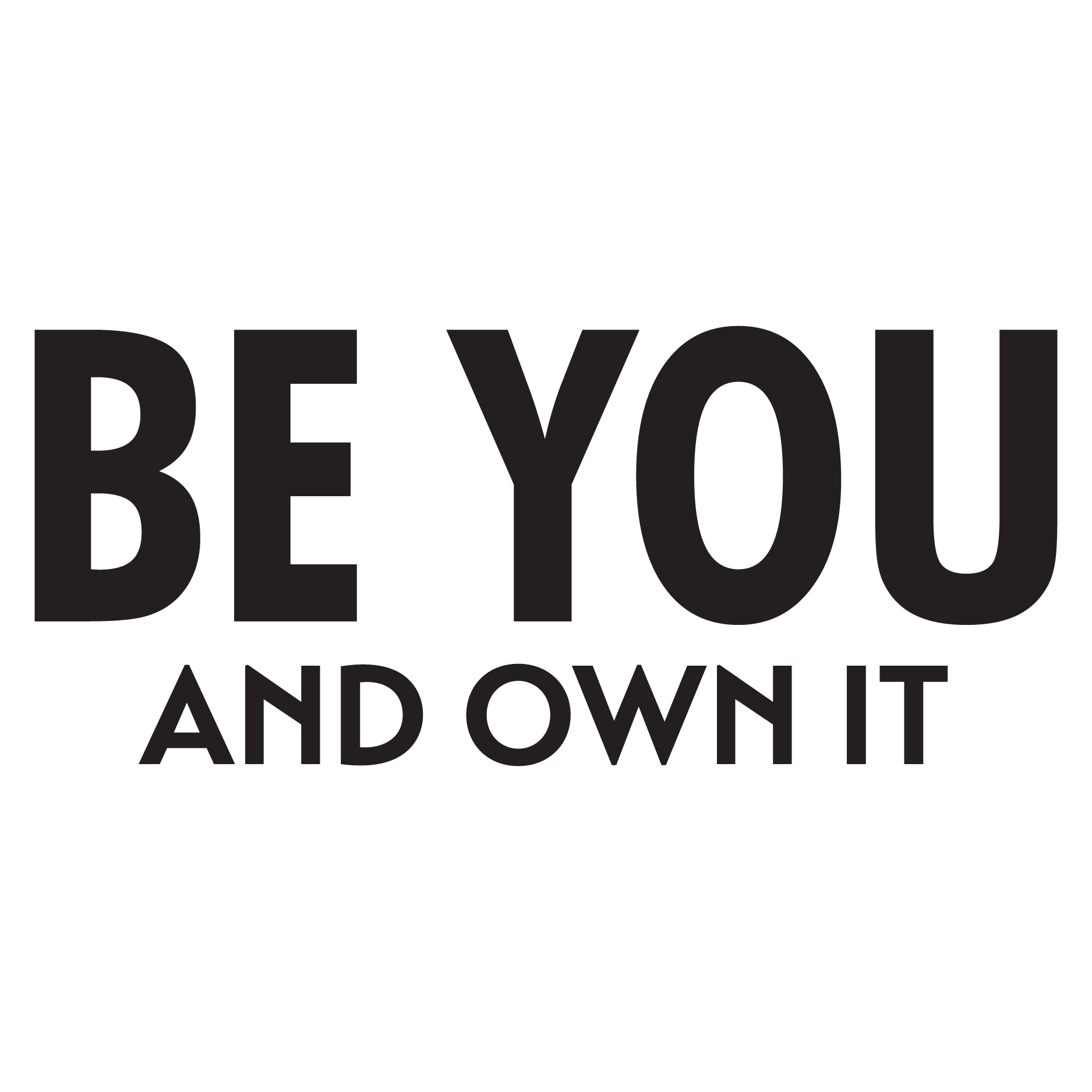 Own it. Own it PNG