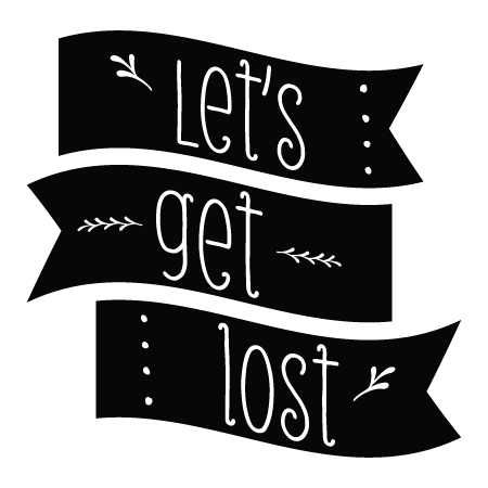 Let's Get Lost Wall Quotes™ Decal  WallQuotes.com