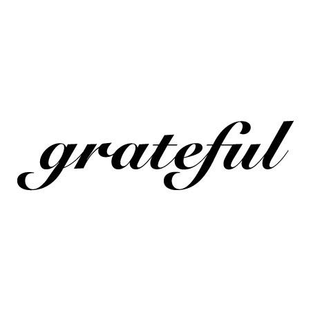 Grateful Wall Quotes™ Decal | WallQuotes.com