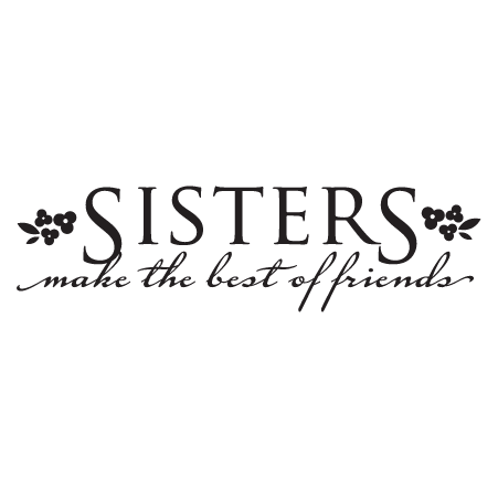 Sisters Make Best Friends Wall Quotes™ Decal  WallQuotes.com