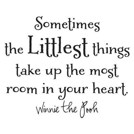 The Littlest Things Wall Quotes™ Decal WallQuotes.com The Littlest Things Wall Quotes™ Decal WallQuotes.com