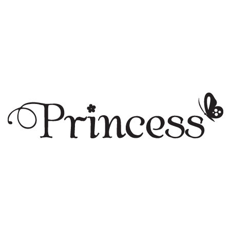 Princess Butterfly Wall Quotes™ Decal | WallQuotes.com