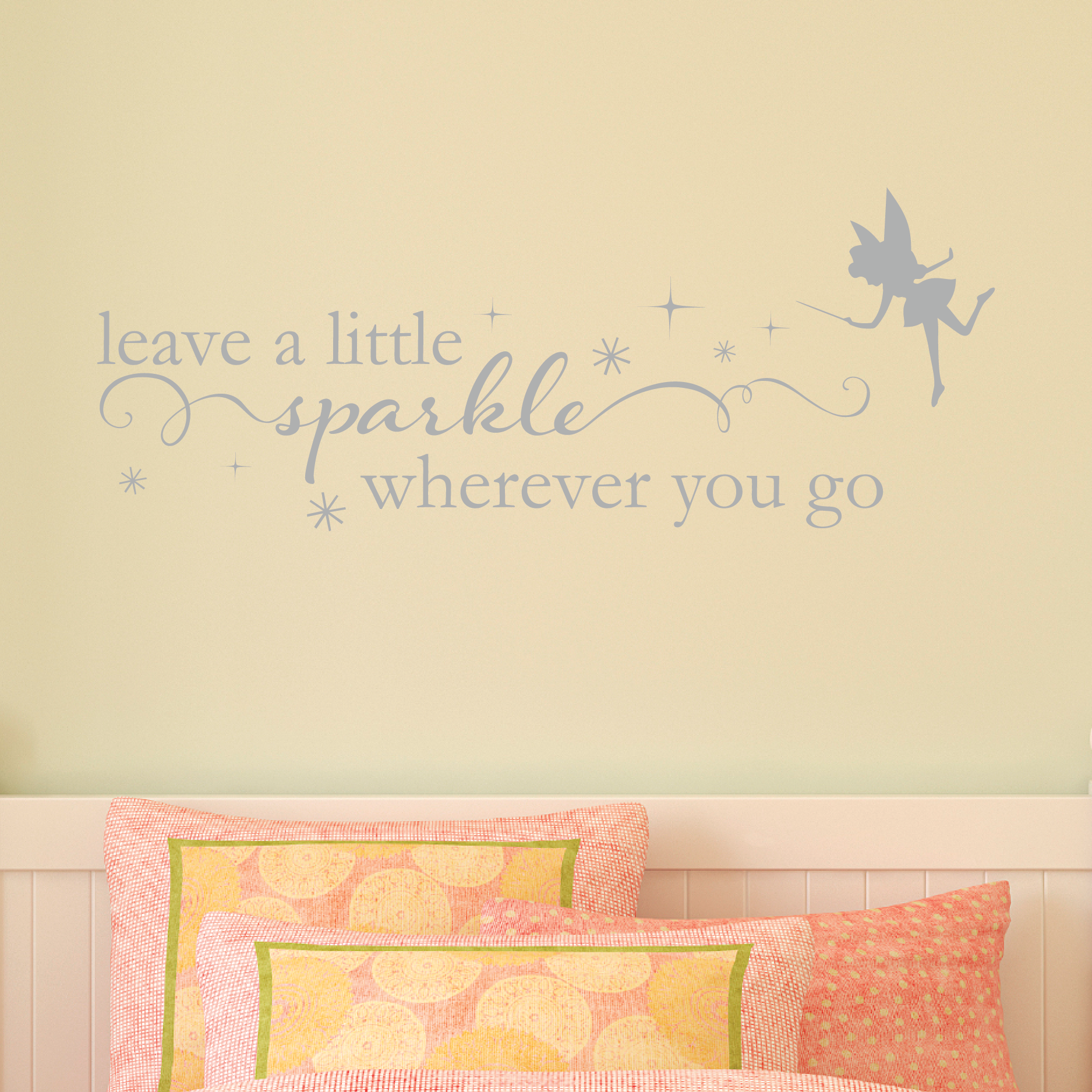 Fairy Leave a Little Sparkle Wall Quotes™ Decal