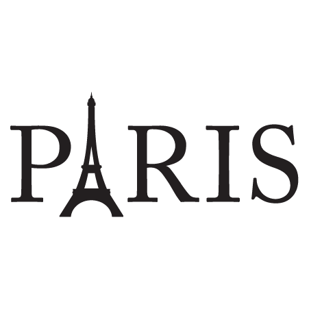 Paris & Eiffel Tower Wall Quotes™ Decal | WallQuotes.com