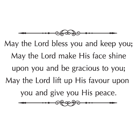 May The Lord Bless You Wall Quotes Decal Wallquotes Com May The Lord Bless You Wall Quotes Decal Wallquotes Com