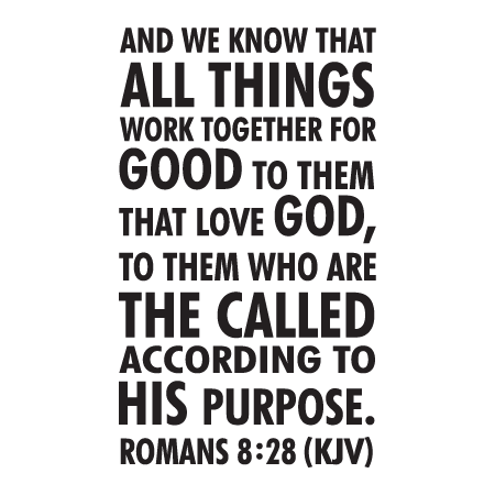 All Things Work Together For Good Wall Quotes™ Decal All Things Work Together For Good Wall Quotes™ Decal