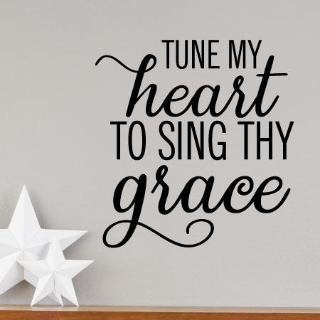 Phone Wallpaper Tune My Heart to Sing Thy Grace DIGITAL DOWNLOAD