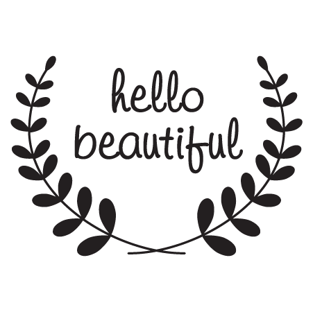 Download Hello Beautiful Wall Quotes™ Decal | WallQuotes.com