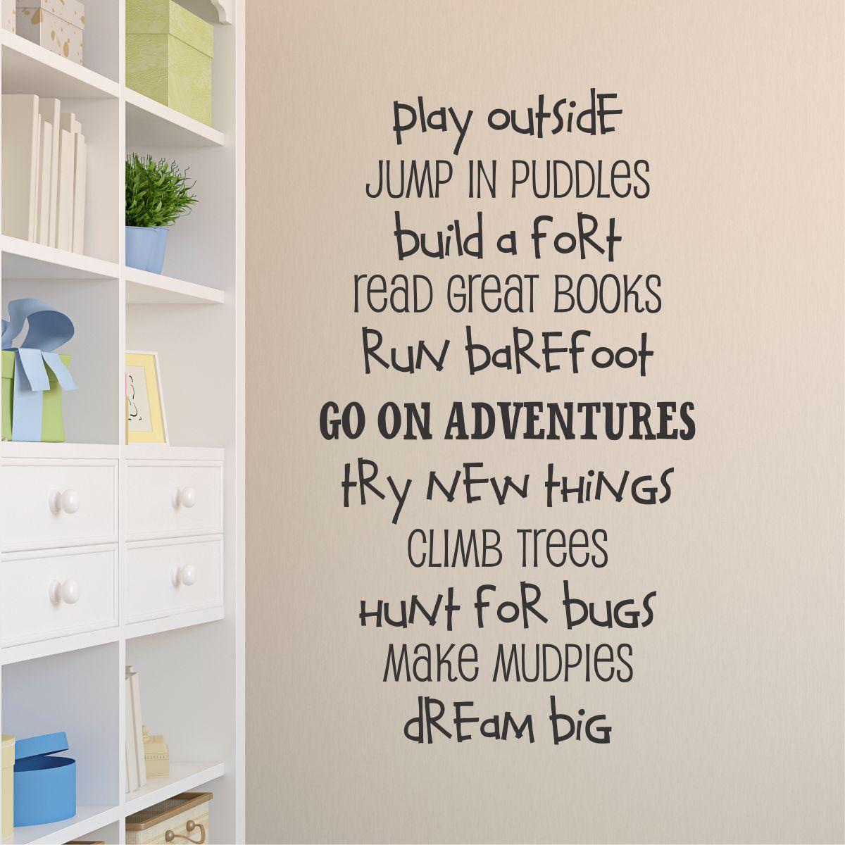 Kids Are Great Wall Quotes™ Decal | WallQuotes.com